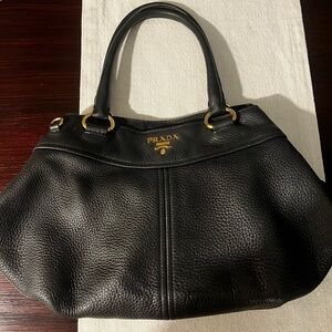 AUTHENTIC Prada Vitello Daino Handle Bag